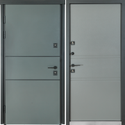 Входная дверь Cottage 703 Metalic Grey - Титан