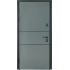 Входная дверь Cottage 703 Metalic Grey - Білий атласний