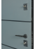 Входная дверь Cottage 703 Metalic Grey - Білий атласний
