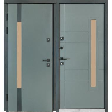 Входная дверь Cottage 705 Metalic Grey Титан
