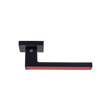 Ручка дверная Gavroche MAGNIUM Mg-A1 BLACK/RAD