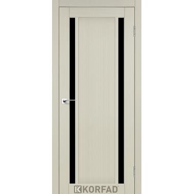 Дверное полотно KORFAD OR-02 ORISTANO (стекло черное)