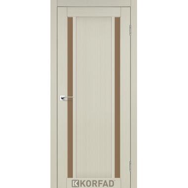 Дверное полотно KORFAD OR-02 ORISTANO (стекло сатин бронза)