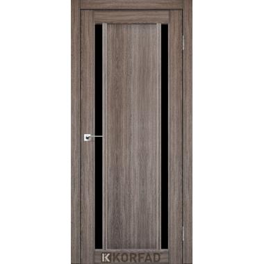Дверное полотно KORFAD OR-02 ORISTANO (стекло черное)