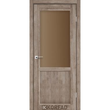 Дверное полотно KORFAD PL-02 (бронза)