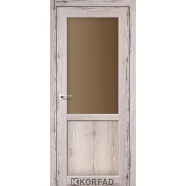 Дверное полотно KORFAD PL-02 (бронза)