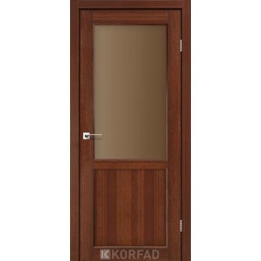 Дверное полотно KORFAD PL-02 (стекло бронза)